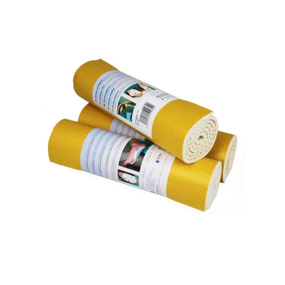 fieltro adhesivo podologico grosor 8 mm 30 cm x 1 m 1 ro