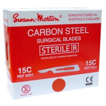 hojas de bisturi swann morton n 15 paq 100 uds