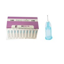 aguja hipodermica estetica mesoterapia 32g 023mmx4mm paq 