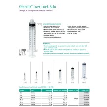 jeringa 3 cuerpos 3ml sin aguja cono luer lock concentrico o