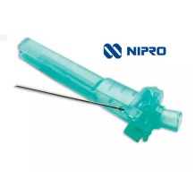 aguja hipodermica de seguridad 21g 1 08mmx25mm verde safet