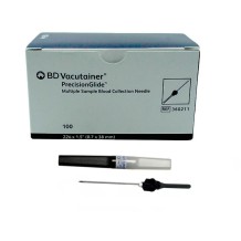 aguja multiple vacutainer 22g 1 12 07mmx38mm negra bd pa