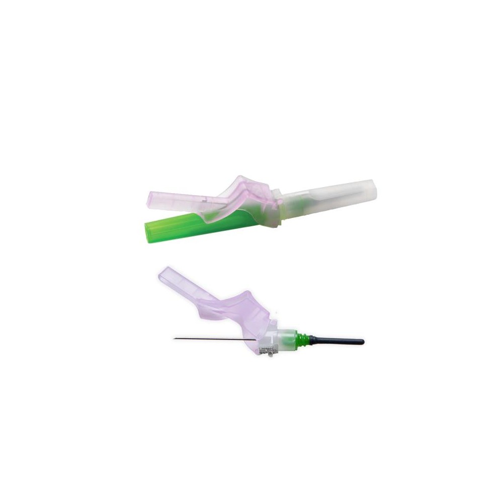 aguja de seguridad 21g 1 14 08mmx32mm verde bd eclipse p