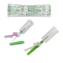 aguja de seguridad 21g 1 14 08mmx32mm premontada bd eclip