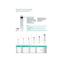 jeringa 3 cuerpos 5ml sin aguja cono luer lock concentrico o