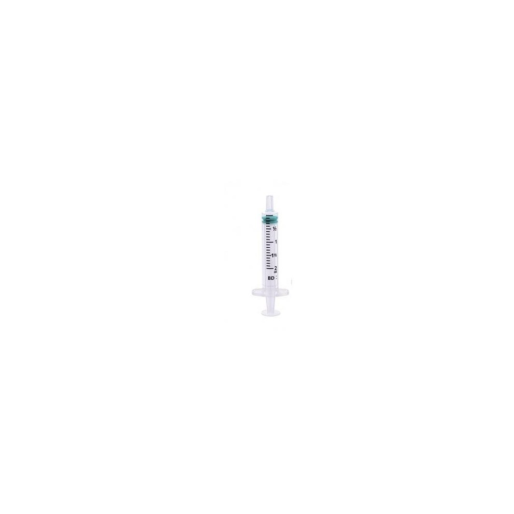 jeringa 3 cuerpos 2ml sin aguja cono luer concentrico esteri
