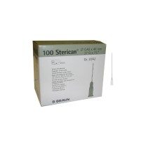 aguja hipodermica 27g 1 12 04mmx40mm blanco braun sterica