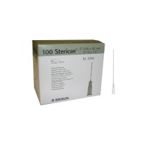 aguja hipodermica 27g 1 12 04mmx40mm blanco braun sterica