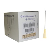 aguja hipodermica 19g 1 12 11mmx40mm crema bd microlance 