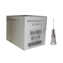 aguja hipodermica 27g 12 04mmx13mm gris bd microlance pa