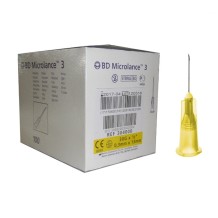 aguja hipodermica 30g 12 03mmx12mm amarilla bd microlance
