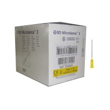 aguja hipodermica 30g 12 03mmx12mm amarilla bd microlance