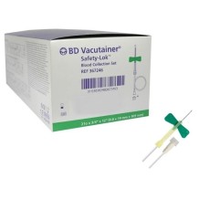 palomilla vacutainer 21g 08mmx19mm verde sin adaptador luer