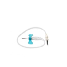 palomilla vacutainer 23g 06mmx19mm azul adaptador luer tubo