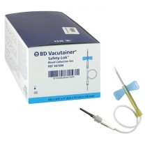 palomilla vacutainer 23g 06mmx19mm azul adaptador luer tubo