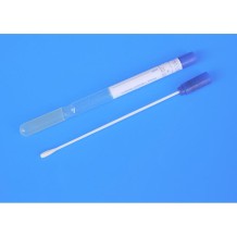 escobillon con tubo esteril y medio de transporte amies paq