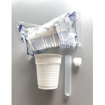 kit con tubo para recogida de orina esteril sin tapar caja 