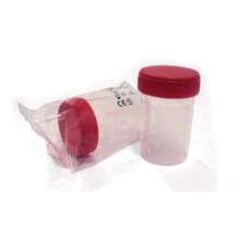 frasco orina 60 ml con tapa unidad