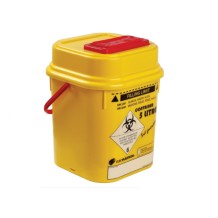 contenedor residuos biologicos agujas amarillo 3 gen enva