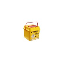 contenedor residuos biologicos agujas amarillo 3 gen enva