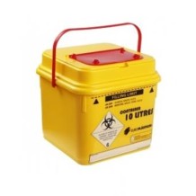 contenedor residuos biologicos agujas amarillo 3 gen enva