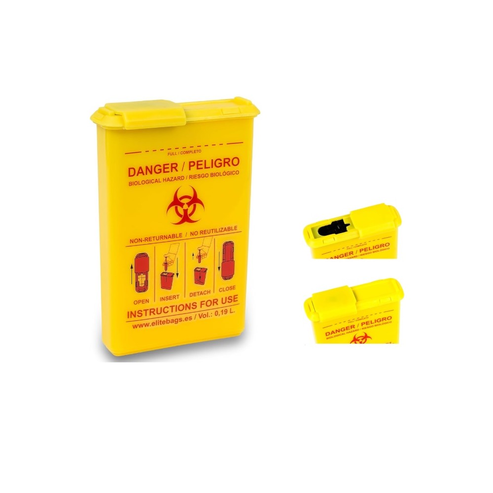 contenedor residuos biologicos agujas amarillo vol 019 l 