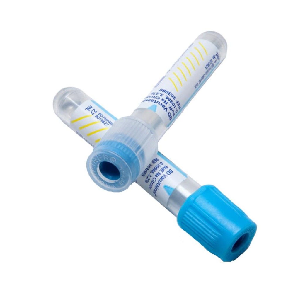 tubo coagulacion 13x75mm 27ml citrato na 38 petpp azul c