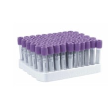 tubo edta k3 4ml 13x75mm pet malva bd vacutainer paq 100 u