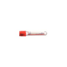 tubo plus plastic serum 13x75mm 4ml clot activator tapon roj
