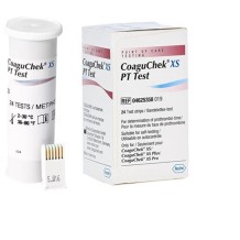 tiras reactivas coaguchek xs pt profesional envase 24 uds