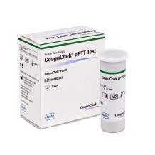 tiras reactivas coaguchek aptt espthuel envase 2 x 24 te