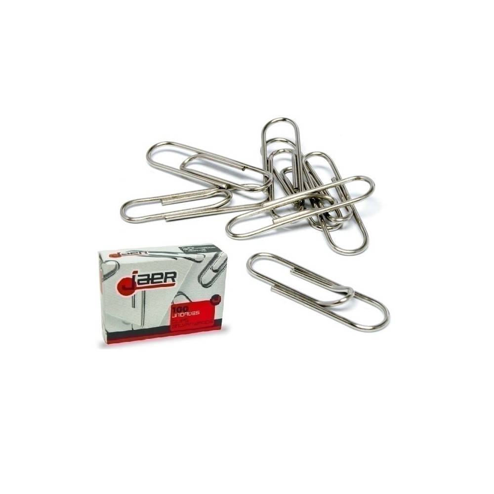 clips labiado galvanizado n3 42mm jaer paq 100 uds