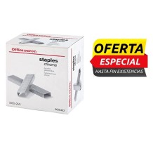 grapas 246 266 galvanizada office deppot caja 5000 uds