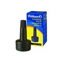 tinta de sellar pelikan 28 ml secado rapido negro unidad