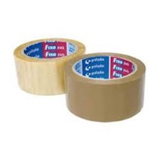 cinta embalaje  precinto marron pp fixo 66x48 mm