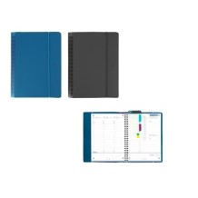 agenda anual oxford my fab wireo sobrecubierta con goma a5 