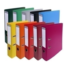 archivador a4 palanca y rado 2 anillas lomo 70mm negro exaco