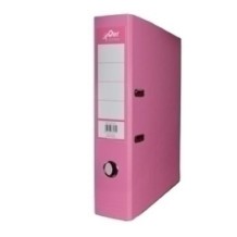 archivador a4 palanca y rado 2 anillas lomo 75mm rosa olef 