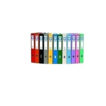 archivador a4 palanca y rado 2 anillas lomo 65mm azul unisys