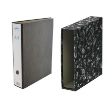 archivador y caja tam f palanca 2 anillas lomo 75 cm palan