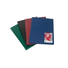 carpeta de 40 fundas a4 tapa semirigida negro unidad