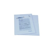 dossier angulo recto iberplas pvc 150 f cristal paq 50 u