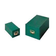 fichero de carton verde capacidad para 1500 ficha dimensio