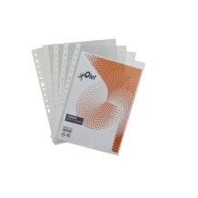 fundas multitaladro transparentes acabado liso paq 100 uds