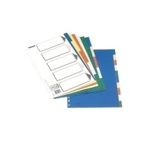 separadores de colores de 10 pestanas pp a4 11 taladros 120 