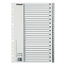 separadores numericos pestanas del 131 f polipropileno