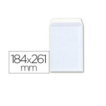 sobre bolsa a6 184x261mm blanco 100gr autoadhesivo sam ca