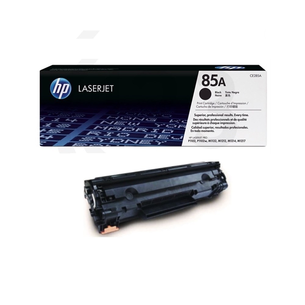 pack 2 toner hp laserjet 85a negro ce285ad