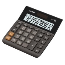 calculadora casio 12 digitos mh12 negra unidad