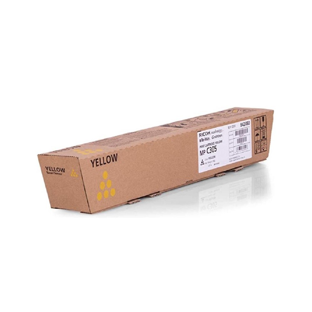 toner ricoh ric21497 amarillo 841597 mp c305typempc305e